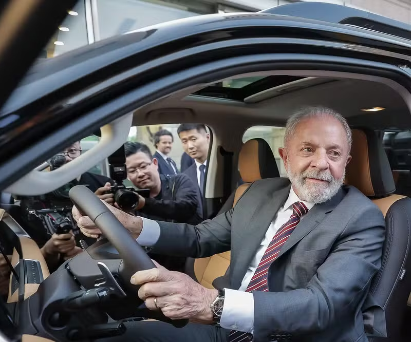 Lula na China