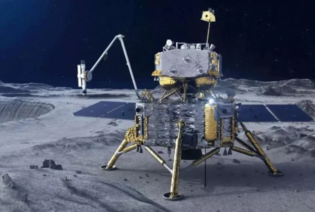 Visão artística da missão Chang'e 6